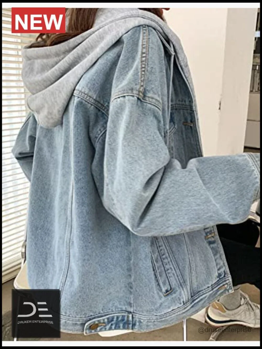 N/A oversized hooded